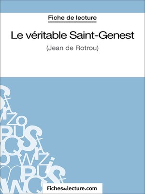 cover image of Le véritable Saint-Genest